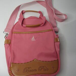 Bean Pole Pink Messenger Crossbody Bag Handbag travel